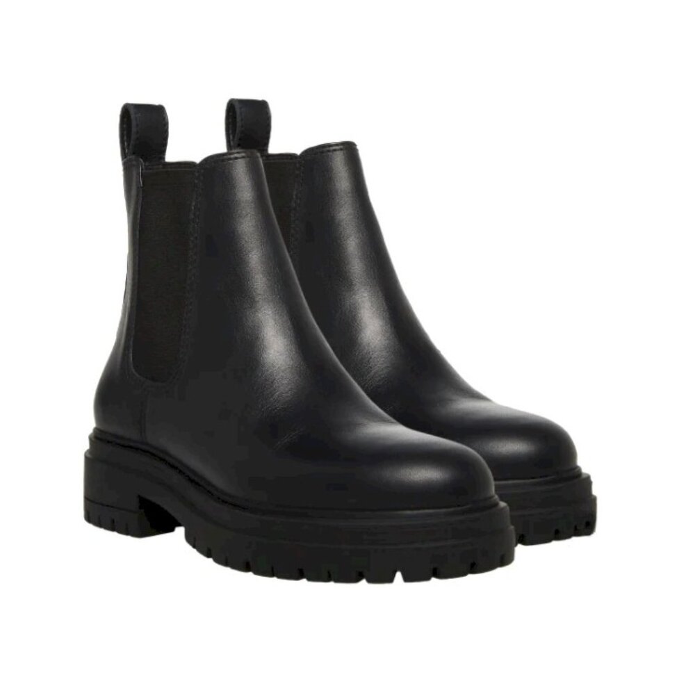 Steve Madden Black Ankle Boots - Picture 3 of 7